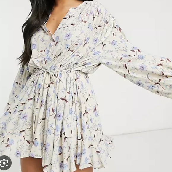 Free People Flower Fields mini dress 50% OFF - Picture 2 of 7